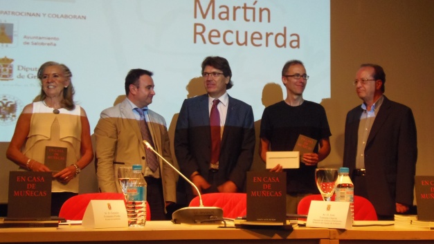 Tomás Afán recoge el XII Premio de Teatro José Martín Recuerda.